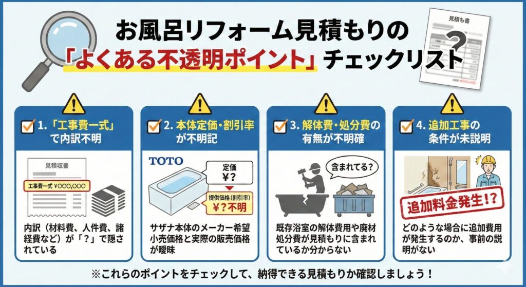 【要注意】TOTOサザナのリフォーム費用、相場を知らずに大失敗しかけた話