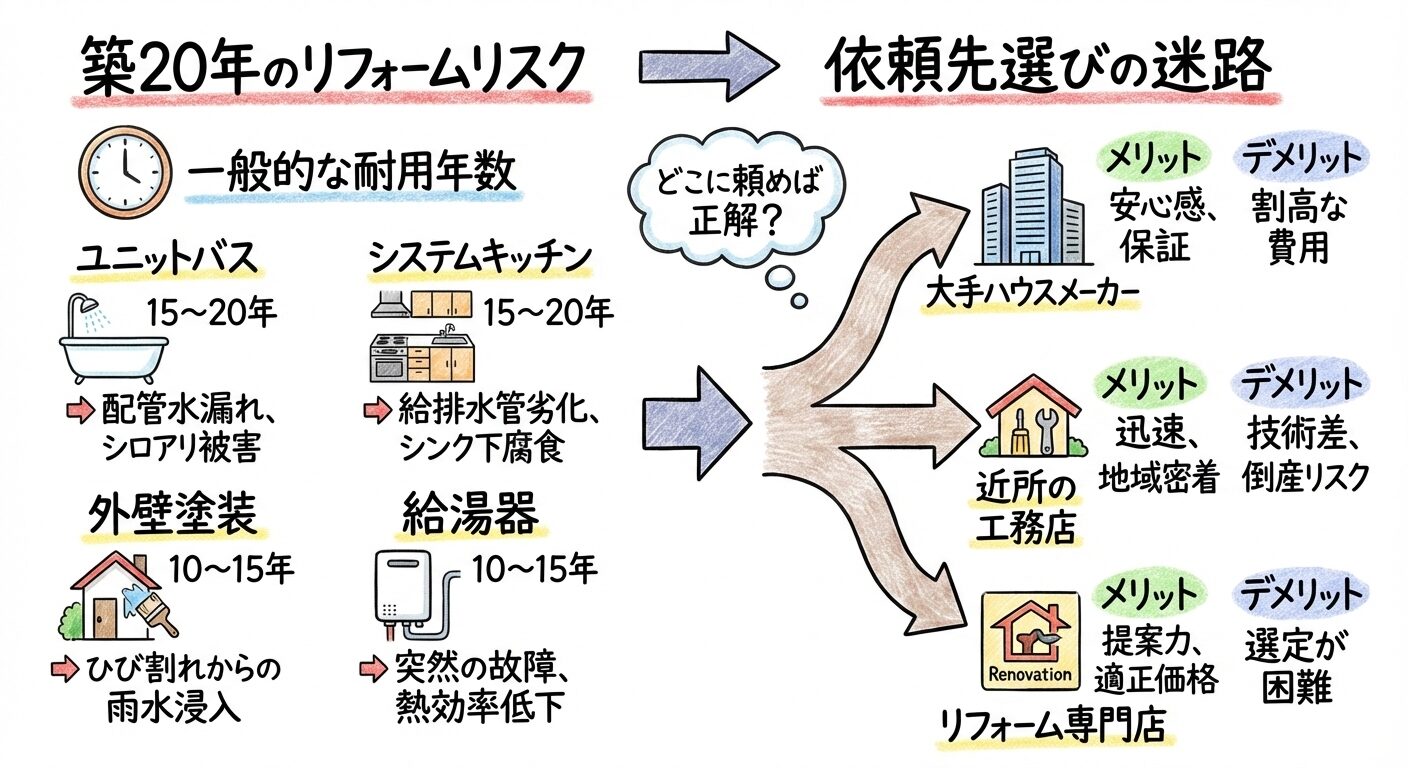 【実録】築20年の戸建て必見！リフォーム費用を劇的に安くする裏ワザ