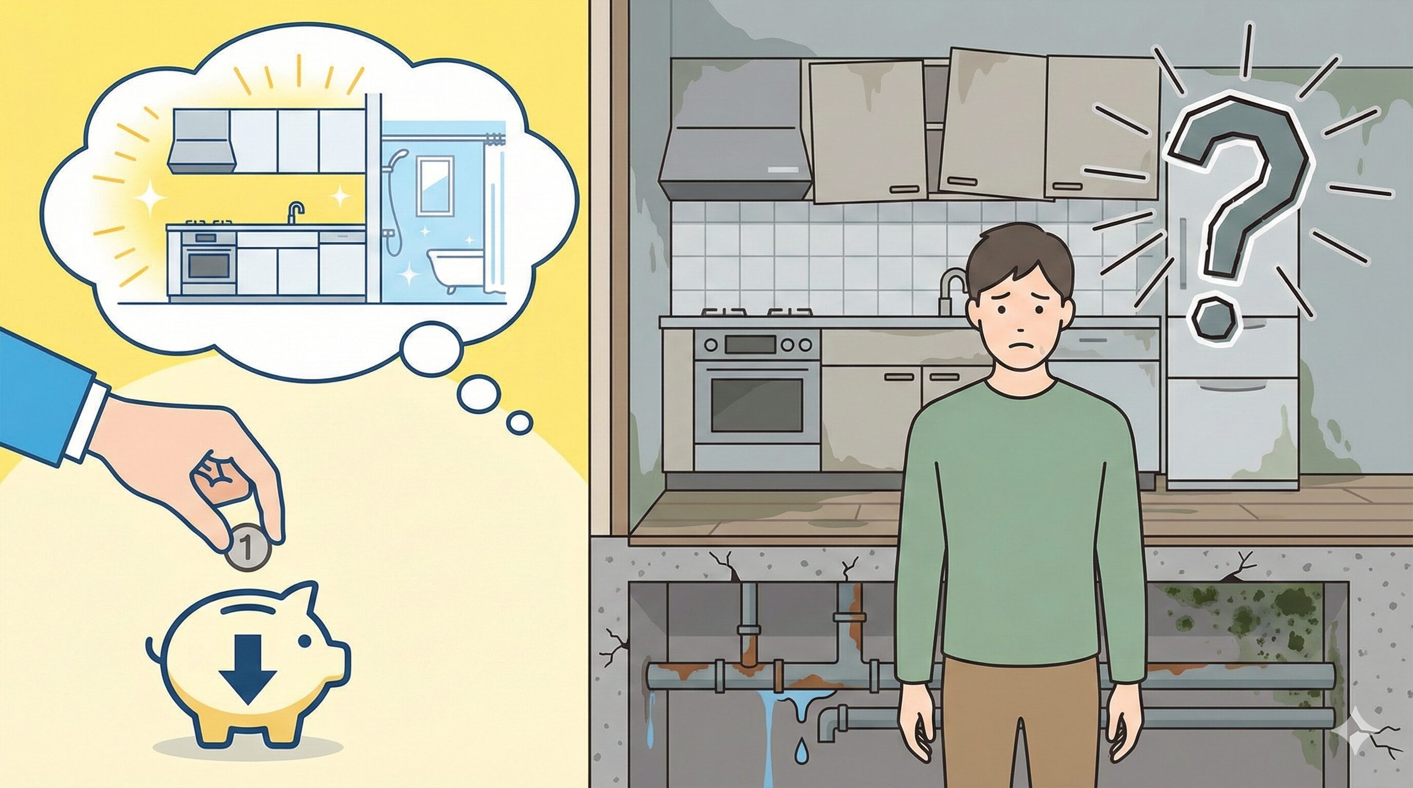 築30年のマンションリフォームで後悔しないために知っておきたい「配管リスク」と「業者選び」