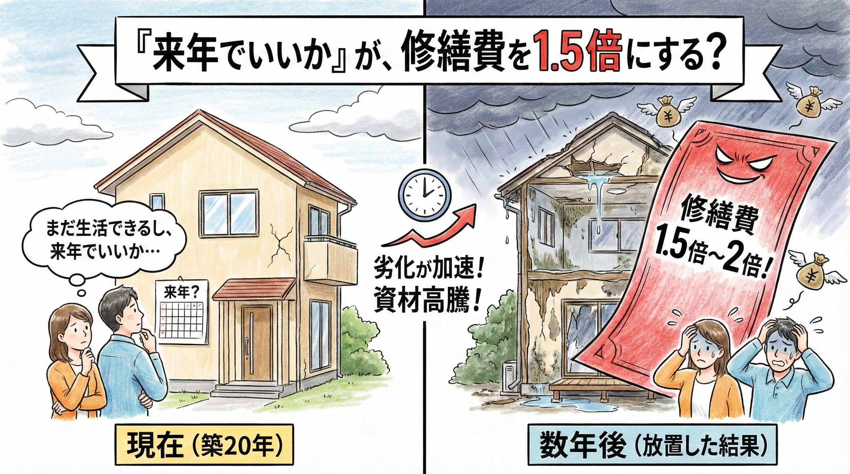 【実録】築20年の戸建て必見！リフォーム費用を劇的に安くする裏ワザ
