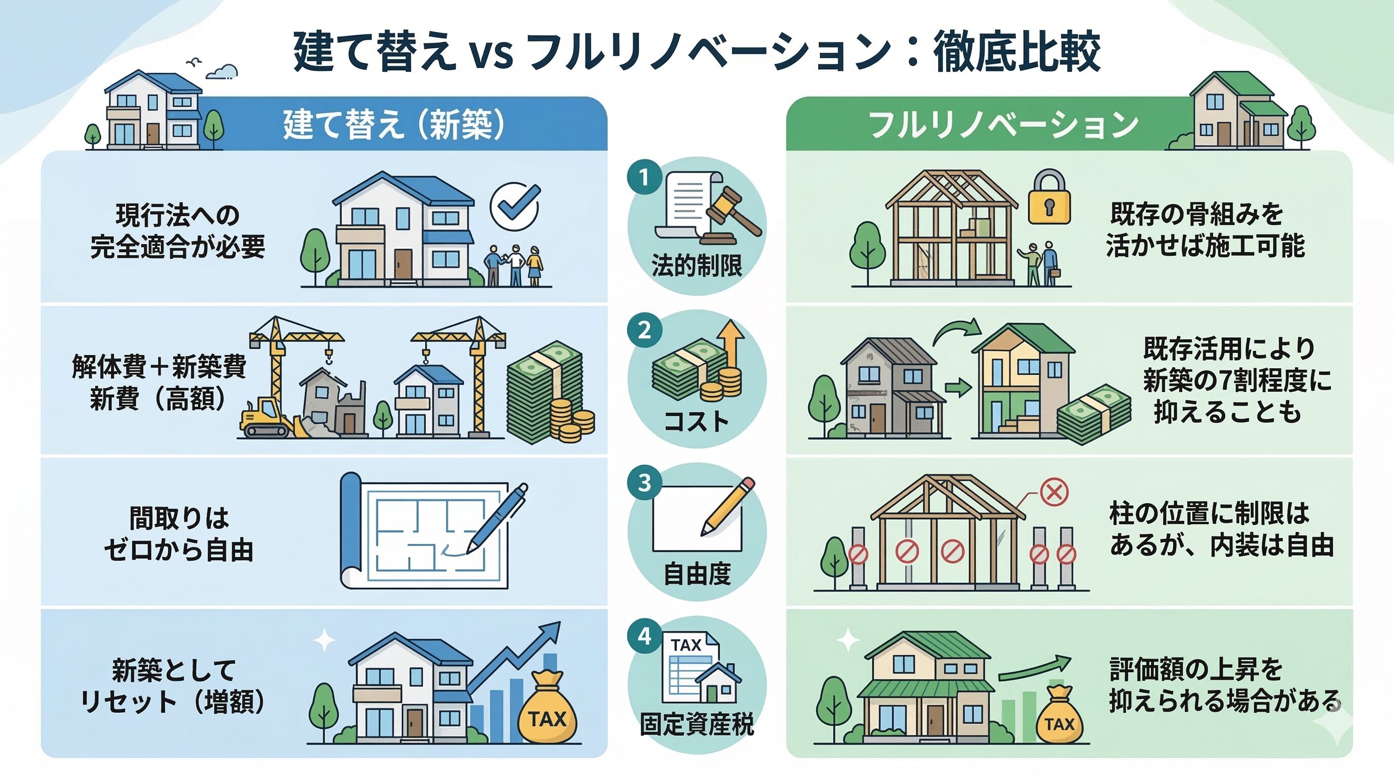 【体験談】実家が建て替えられない時はどうする？新築同様に再生させるコツ