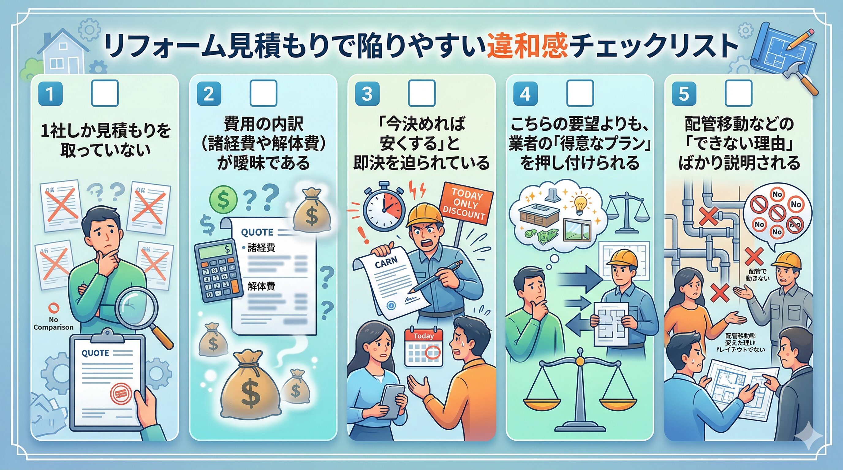 【体験談】壁付けから対面キッチンへ！配管や費用の悩みを解決した方法