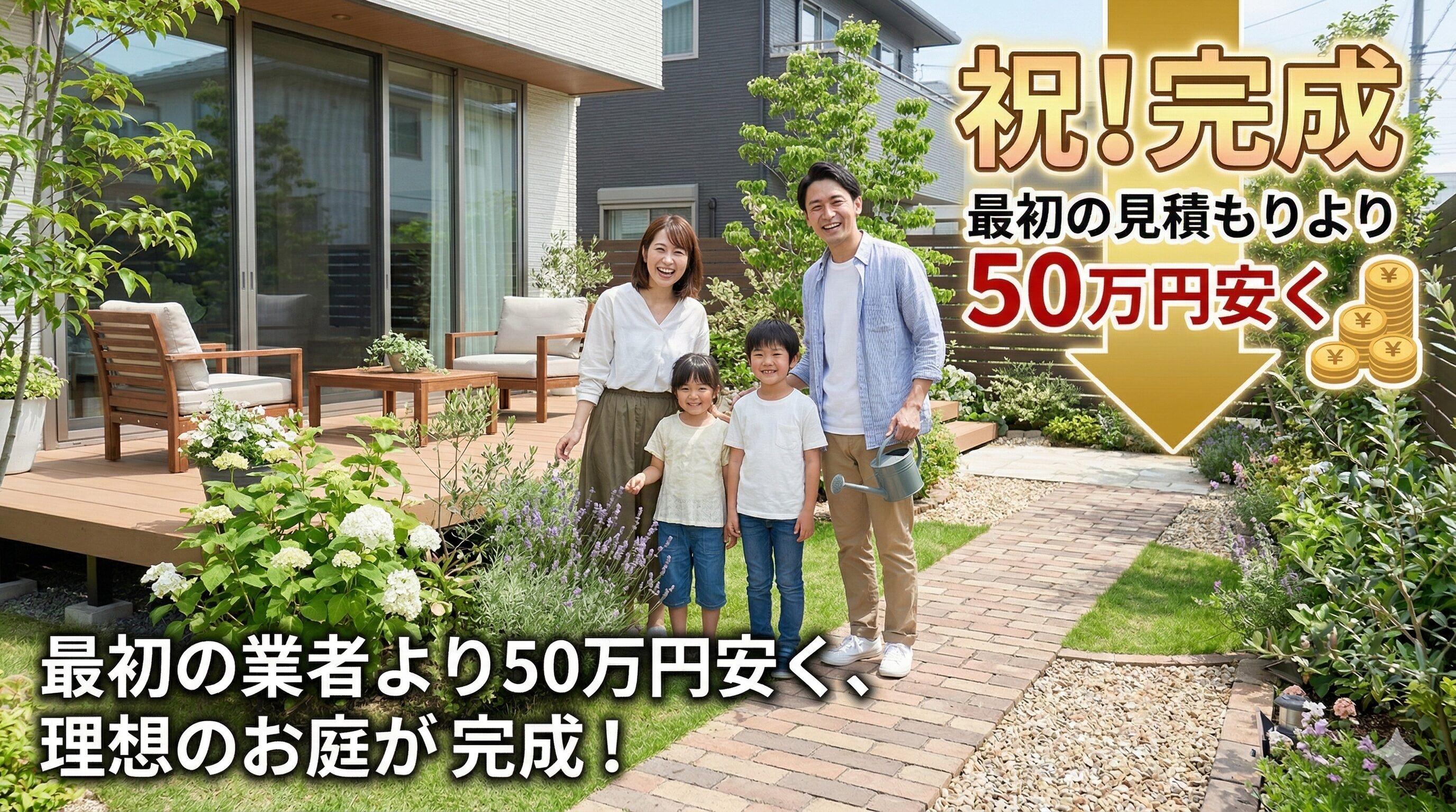 駐車場の外構をオシャレに格安でやる驚きの裏技！