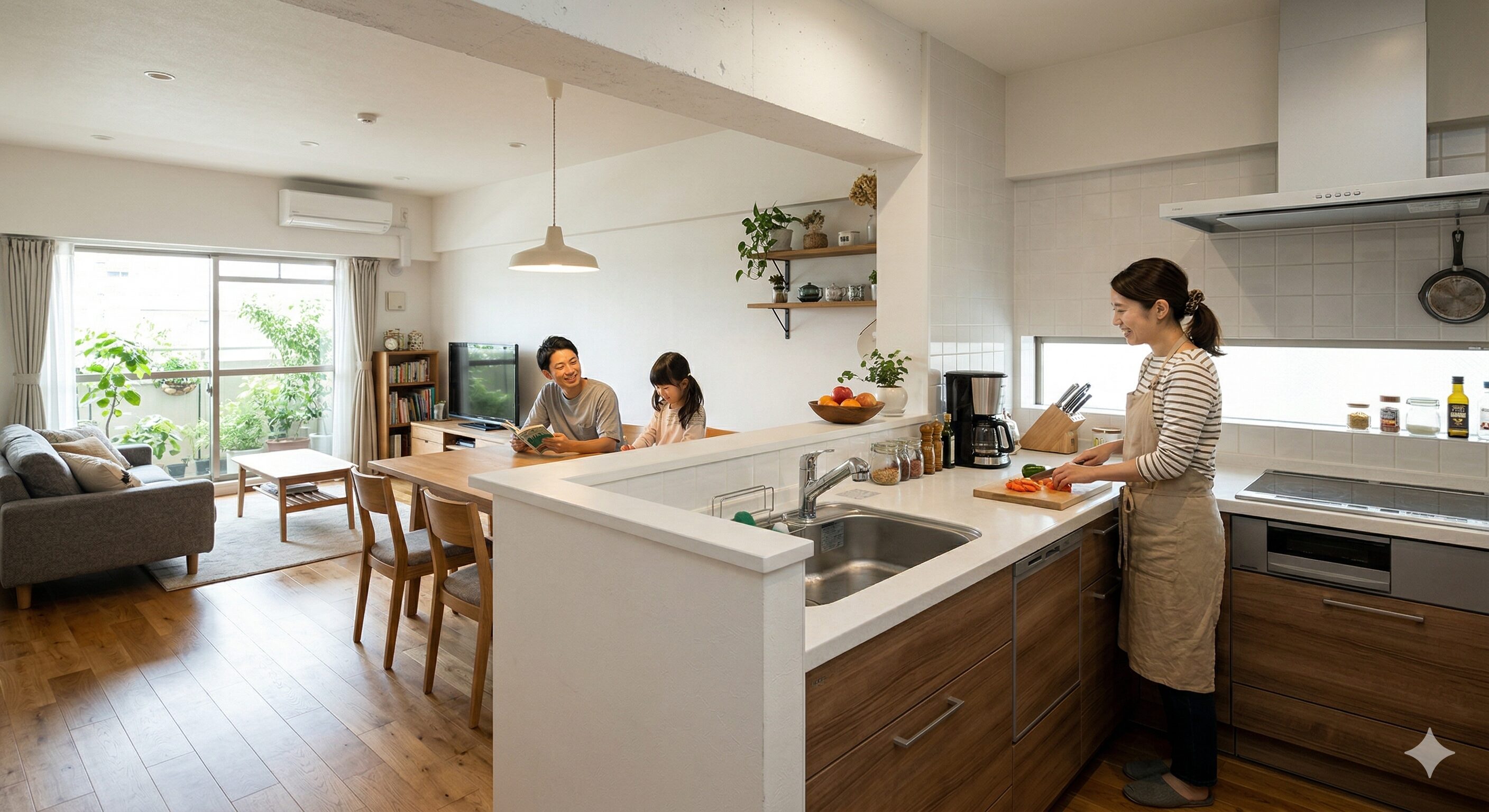 【体験談】壁付けから対面キッチンへ！配管や費用の悩みを解決した方法