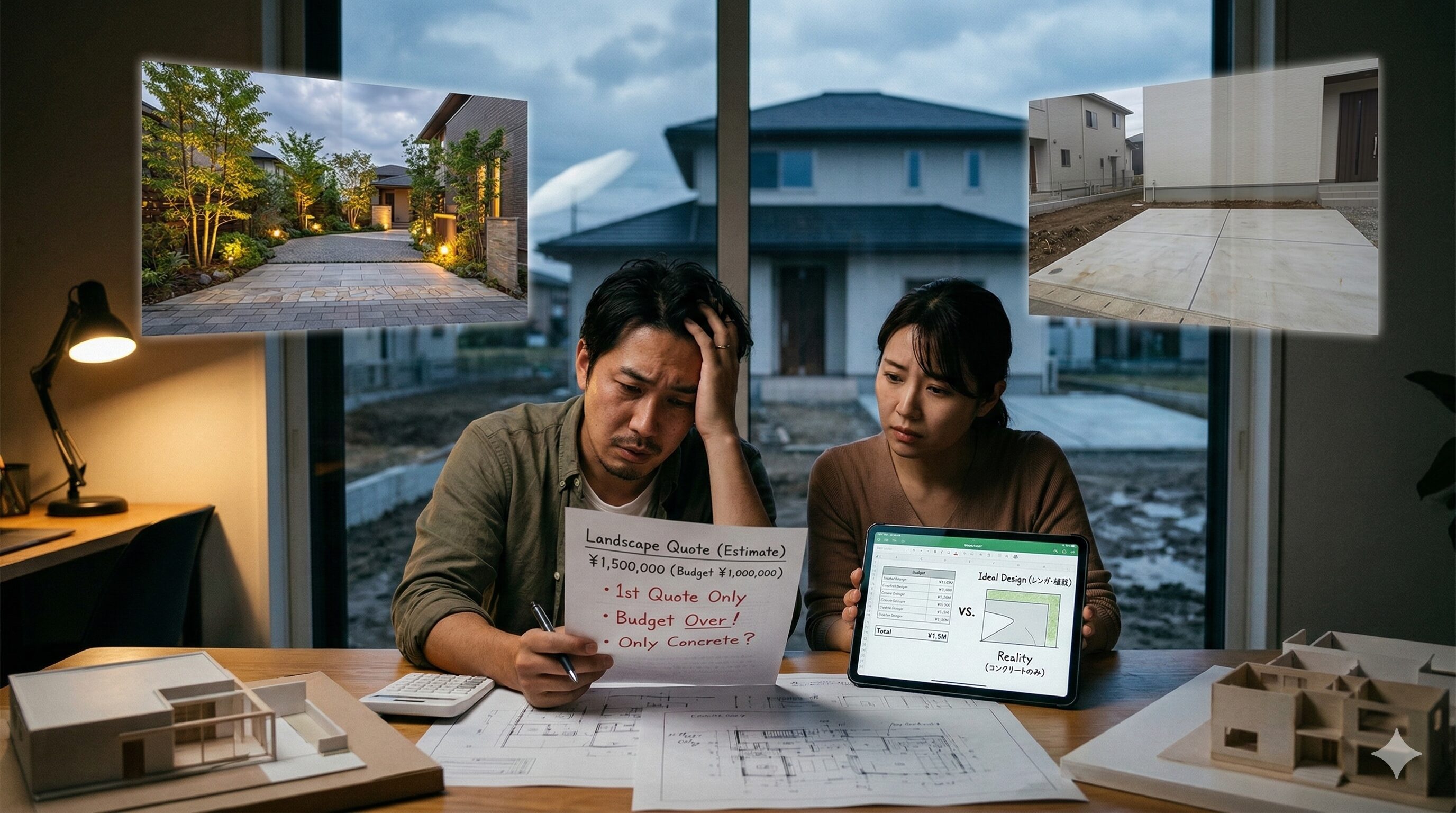 駐車場の外構をオシャレに格安でやる驚きの裏技！