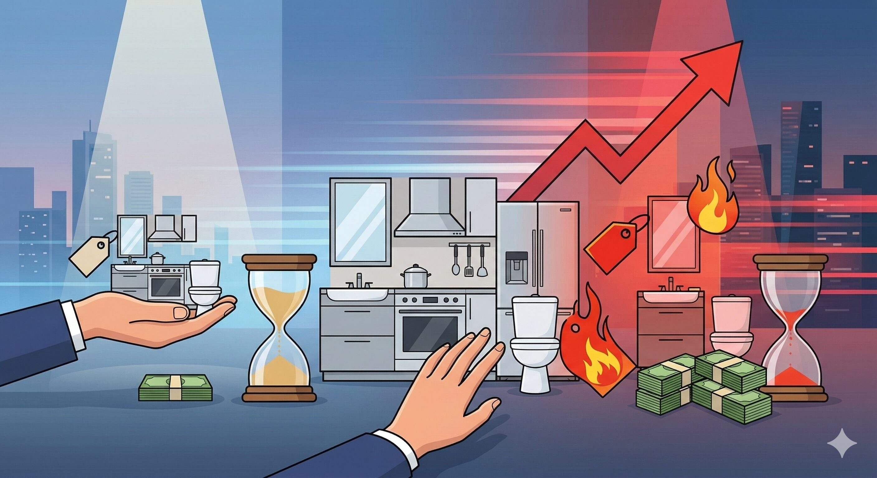 水回りリフォーム4点セットの費用は?予算オーバーを防ぐ方法