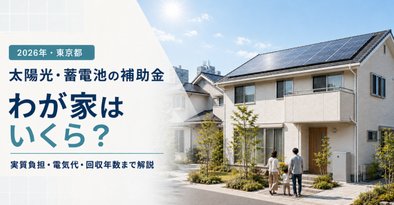 東京都の太陽光・蓄電池補助金は幾ら
